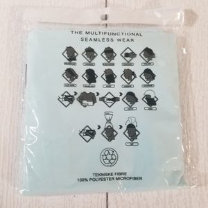 Multifunctional Seamless Wear Neck Gator Mask - LIGHT BLUE NEW